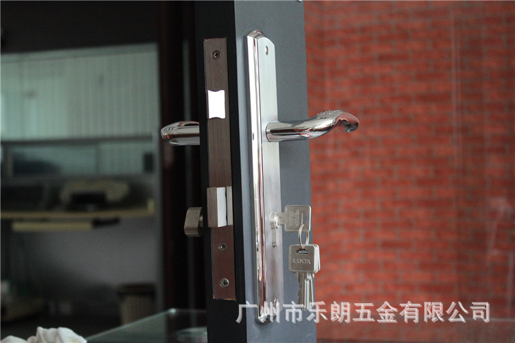 宅男网宅男导航不锈钢美式豪华面板门锁