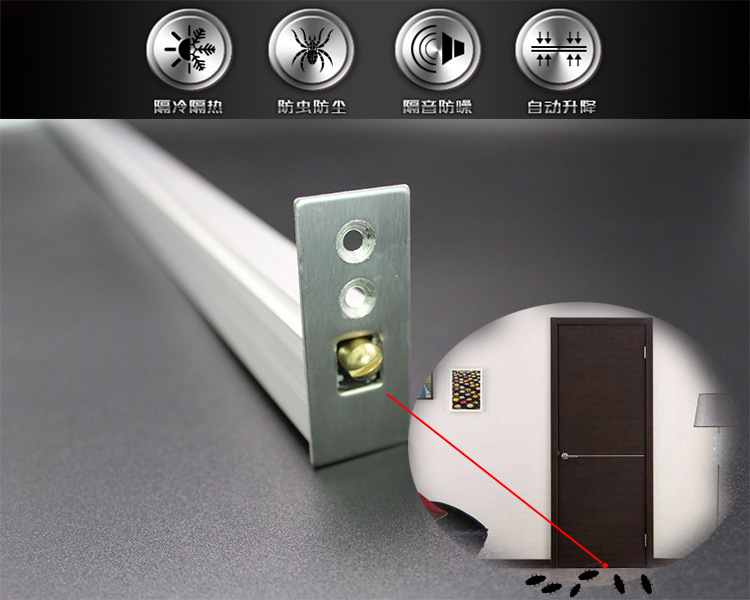 宅男网宅男导航RDA-31(U5）铝合金门底防尘器